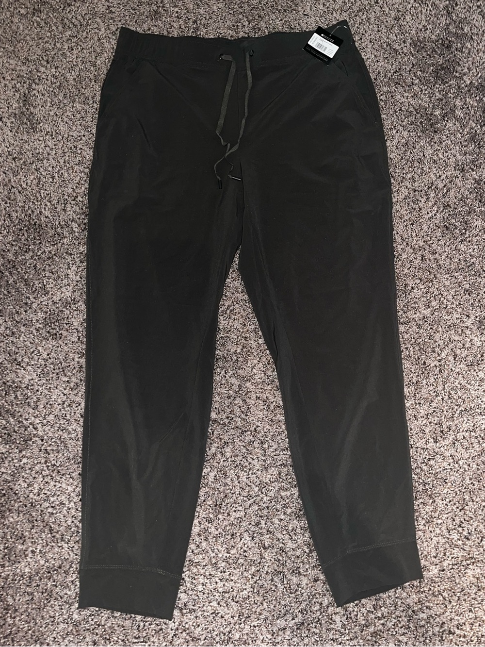 Eddie Bauer Dark Green Women's Jogger Track Pants with Drawstring